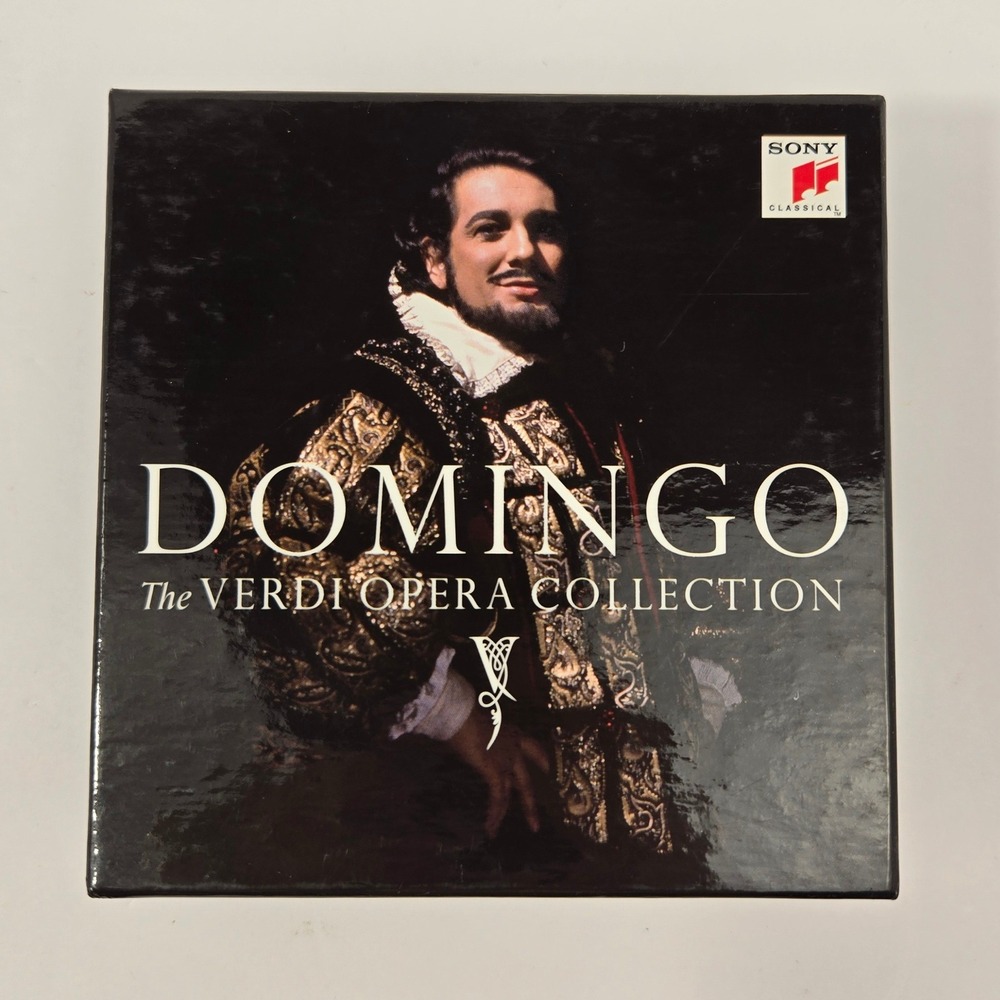 Placido Domingo - The Verdi Opera Collection 15 CD Box Set Sony Classical VG+/VG
